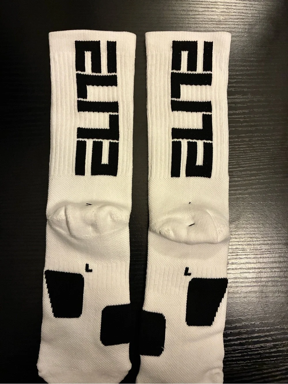 Nike Elite Crew Socks - Black & White Duo